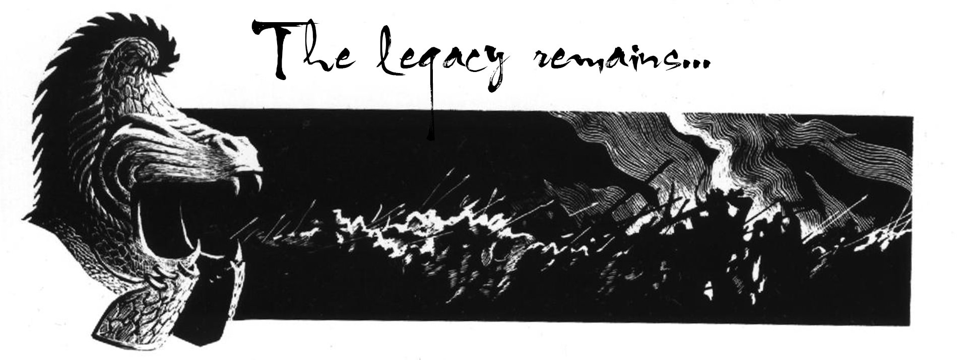 The legacy of Middle Earth remains An artist's rendition of a battle on Middle Earth